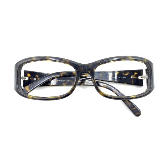 Prada SPR 03E 2AU-3N1 Tortoise Brown Sunglasses Frames 55-16 130 Italy Designer - Picture 12 of 12